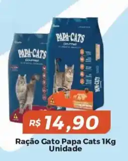 Mart Minas Ração Gato Papa Cats oferta