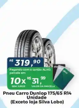Mart Minas Pneu carro dunlop oferta