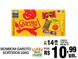 Alvorada Supermercados bombom garoto sortidos oferta