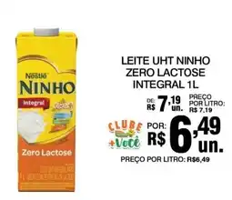 Alvorada Supermercados Leite uht ninho zero lactose integral oferta