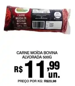 Alvorada Supermercados Carne moída bovina alvorada oferta