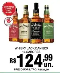 Alvorada Supermercados Whisky jack daniels 1l sabores oferta