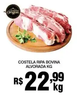 Alvorada Supermercados Costela ripa bovina alvorada kg oferta