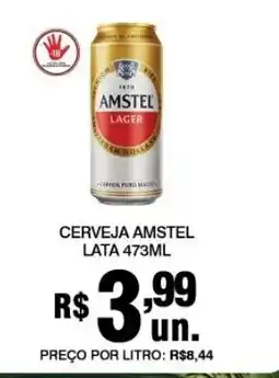 Alvorada Supermercados Cerveja amstel oferta