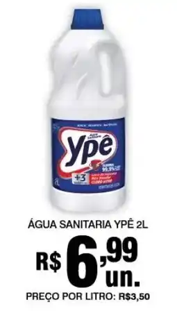 Alvorada Supermercados Água sanitária ypê 2l oferta