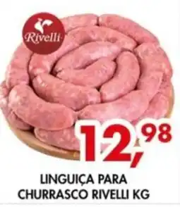 Barbosão Extra Supermercados Linguiça para churrasco rivelli kg oferta