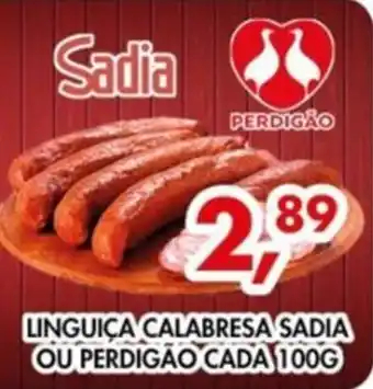 Barbosão Extra Supermercados Linguica calabresa sadia ou perdigao oferta