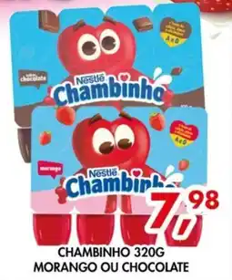 Barbosão Extra Supermercados Chambinho morango ou chocolate oferta