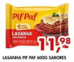 Barbosão Extra Supermercados Lasanha pif paf oferta