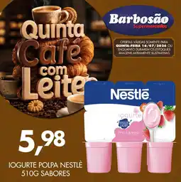 Barbosão Extra Supermercados Iogurte polpa nestlé sabores oferta