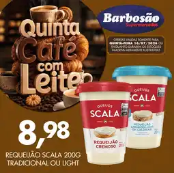 Barbosão Extra Supermercados Requeijão scala 200g oferta