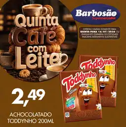 Barbosão Extra Supermercados Achocolatado toddynho oferta