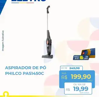Aspirador de pó philco pas1450c