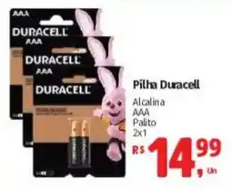Supermercados Mateus Pilha Duracell oferta