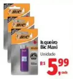 Supermercados Mateus isqueiro bic maxi oferta
