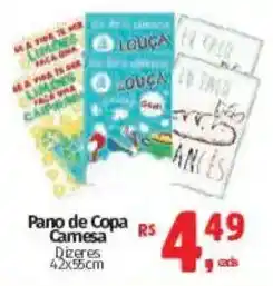 Supermercados Mateus Pano de Copa Camisa oferta