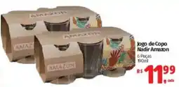 Supermercados Mateus Jogo de Copo Nadir Amazon oferta