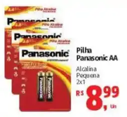 Supermercados Mateus Pilha Panasonic AA oferta