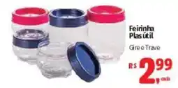 Supermercados Mateus Feirinha Plas útil Gire e Trave oferta