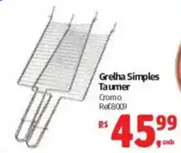Supermercados Mateus Grelha simples taumer oferta