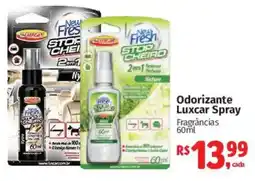 Supermercados Mateus Odorizante Luxcar Spray oferta