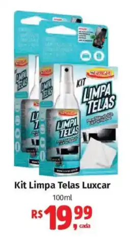 Supermercados Mateus Kit limpa telas luxcar oferta