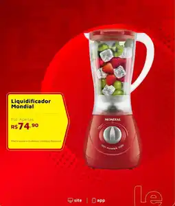 Le Biscuit Liquidificador Mondial oferta