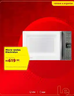 Le Biscuit Micro-ondas Electrolux oferta