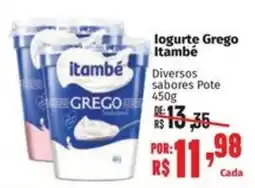Supermercados Mateus Iogurte grego itambé oferta