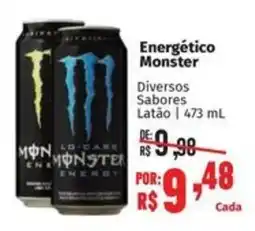Supermercados Mateus Energético Monster oferta