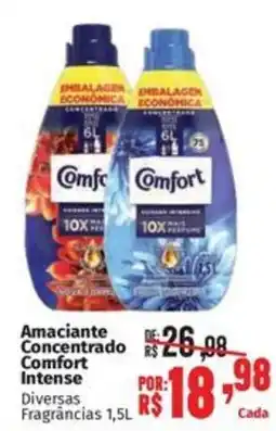 Supermercados Mateus Amaciante Concentrado Comfort Intense oferta
