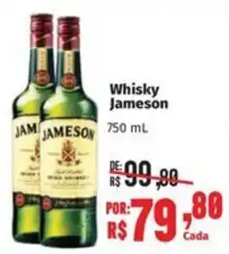 Supermercados Mateus Whisky jameson oferta