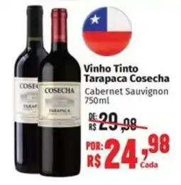 Supermercados Mateus Vinho Tinto Tarapaca Cosecha oferta