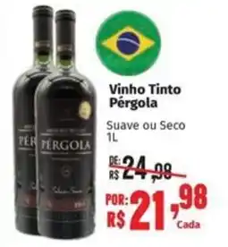 Supermercados Mateus Vinho Tinto Pergola oferta