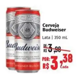 Supermercados Mateus Cerveja Budweiser oferta