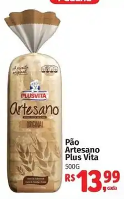 Mix Mateus Pão Artesano Plus Vita oferta