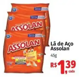 Mix Mateus Lã de Aço Assolan oferta