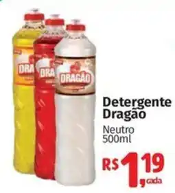 Mix Mateus Detergente Dragão Neutro oferta