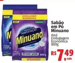 Mix Mateus Sabão em Pó Minuano oferta
