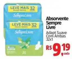 Mix Mateus Absorvente sempre livre oferta