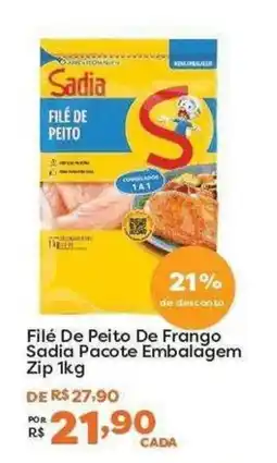Mercadinhos São Luiz Filé de peito de frango oferta