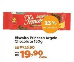 Mercadinhos São Luiz Biscoito Princesa Argola Chocolate oferta