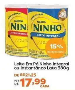 Mercadinhos São Luiz Leite em pó ninho integral oferta