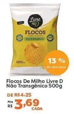 Mercadinhos São Luiz Flocos de milho livre d oferta