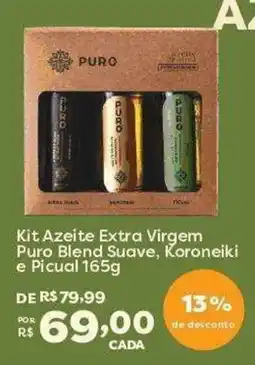 Mercadinhos São Luiz Kit Azeite Extra Virgem Puro Blend Suave, Koroneiki e Picual oferta