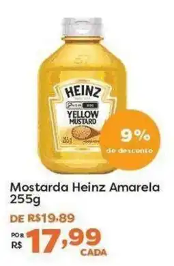 Mercadinhos São Luiz Mostarda heinz amarela oferta