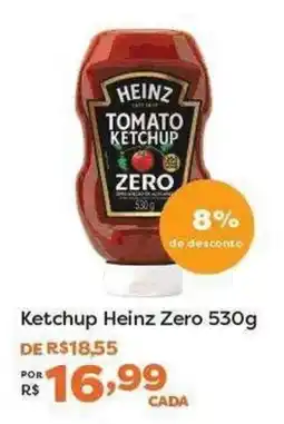 Mercadinhos São Luiz Ketchup heinz zero oferta