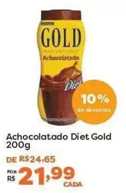 Mercadinhos São Luiz Achocolatado Diet Gold oferta