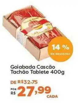 Mercadinhos São Luiz Goiabada Cascão Tachão Tablete oferta
