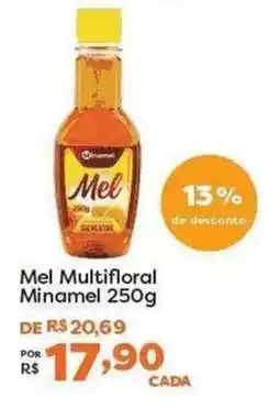 Mercadinhos São Luiz mel multifloral minamel oferta
